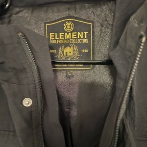 Element Jacket Black Large